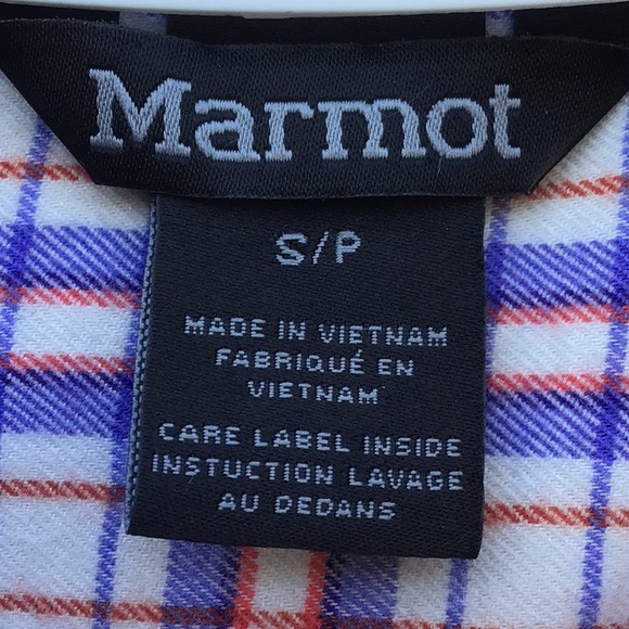 Marmot Flannel Button Up Shirt - Picture 7 of 11